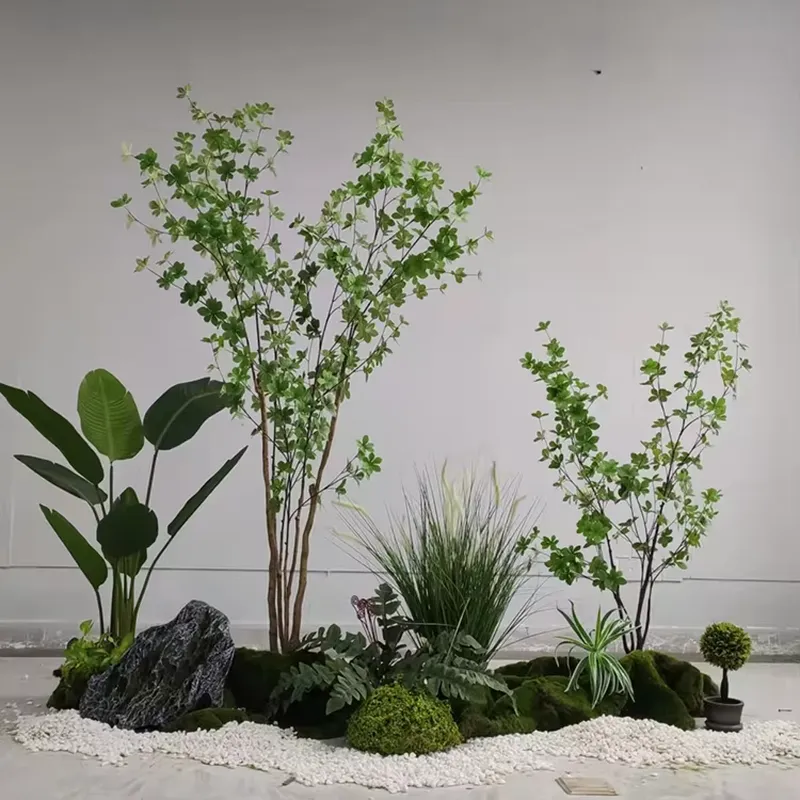Fiddle Leaf Fig - Yapay Ficus Lyrata Ev Ofis Çim