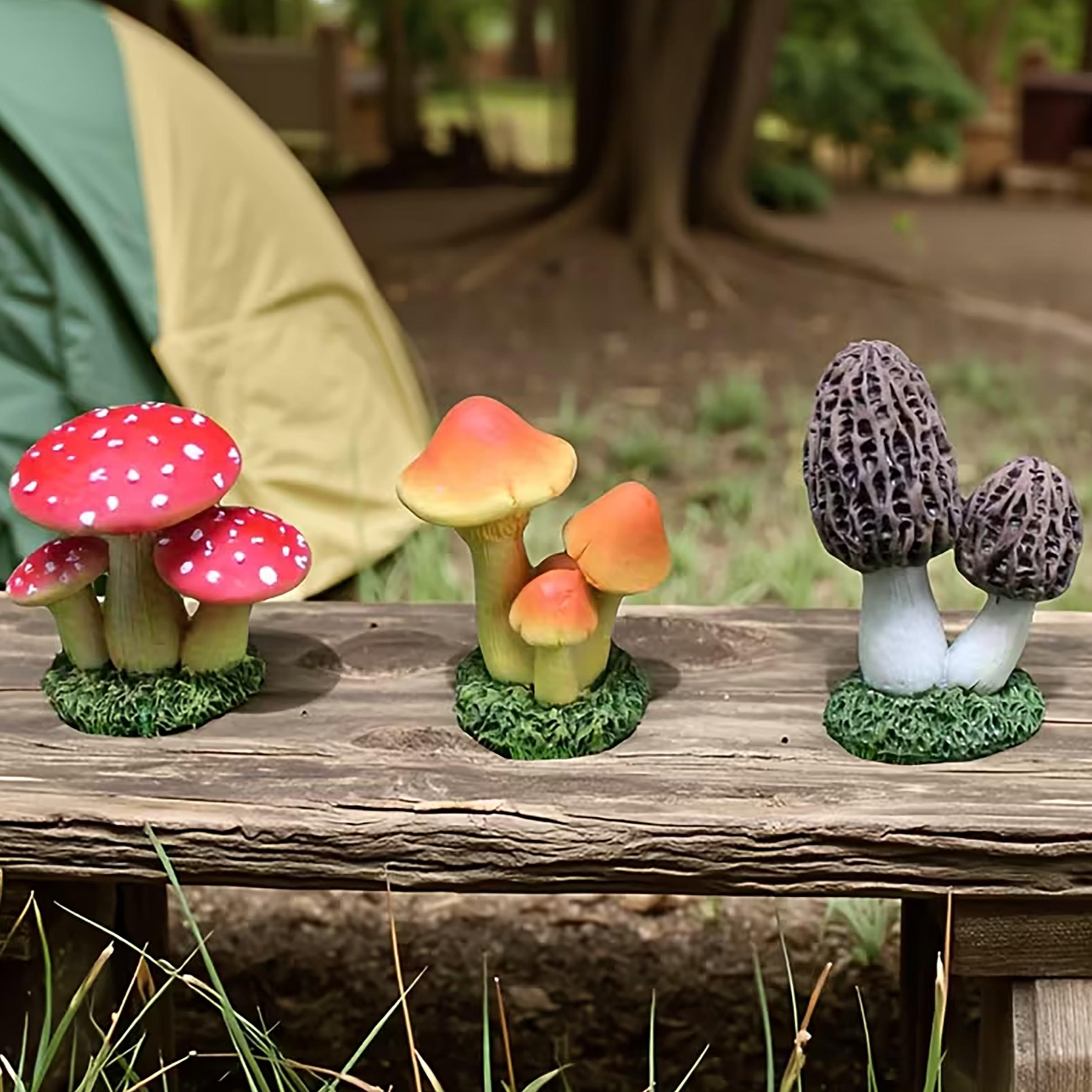 Succulent Set - 1 takım 3 adet yapay mantar