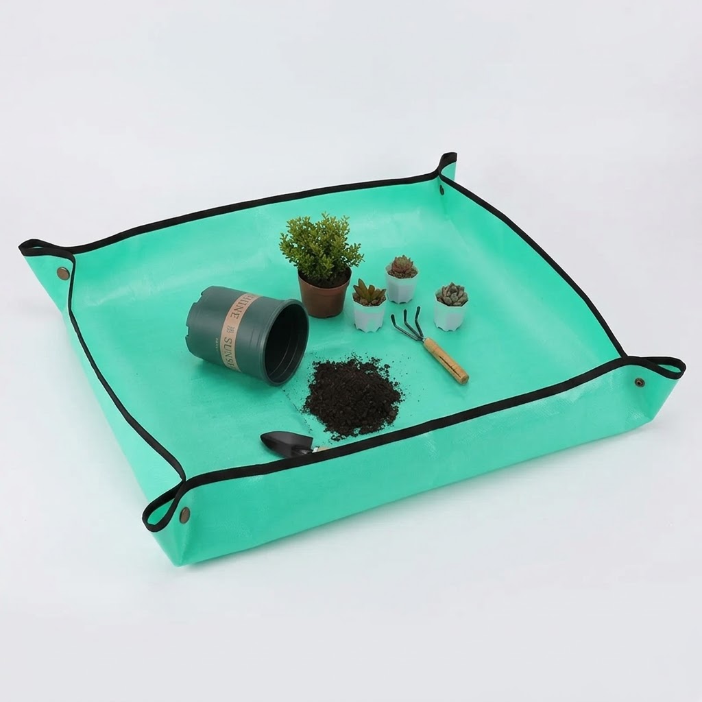 Su geçirmez bitki yeniden diki - Repotting Mat incelemesi ve fiyatı
