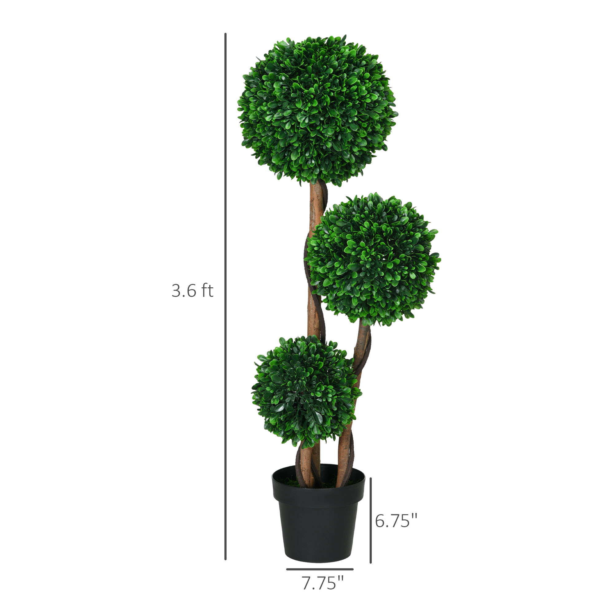 HOMCOM 43 inç Yapay Fiddle Lea - Fiddle Leaf Fig incelemesi ve fiyatı