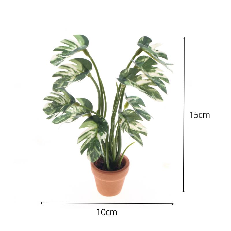 Yeni.1PC 1/12 Dollhouse Simüla - Pothos incelemesi ve fiyatı