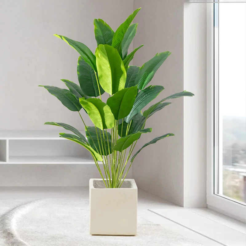 1 adet Yapay Bitki Büyük Tropi - Fiddle Leaf Fig incelemesi ve fiyatı